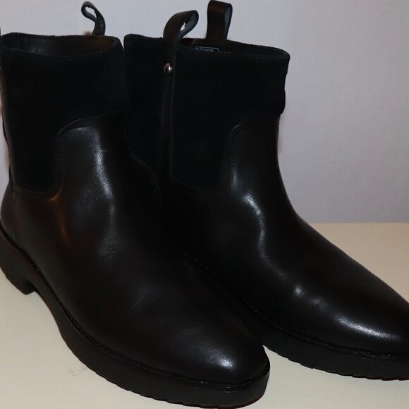 FITFLOP Signey Mixtie Ankle Boot Size 8.5 - Picture 1 of 5